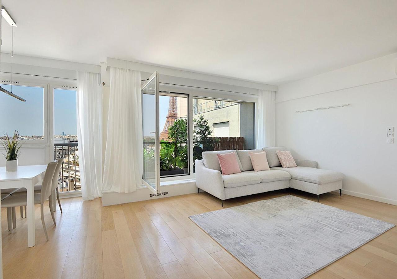 Magical Modern Apartment Eiffel Tower, Paris The Million Dollar View Extérieur photo